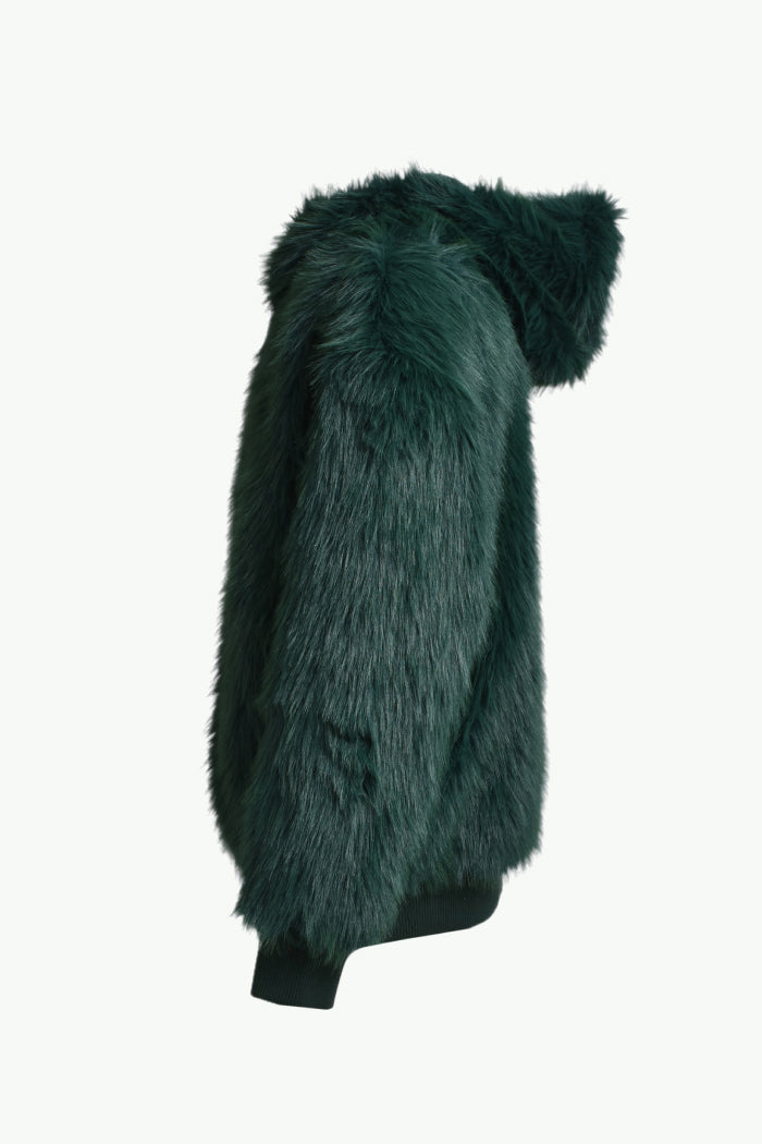 FUR JACKET / GRN