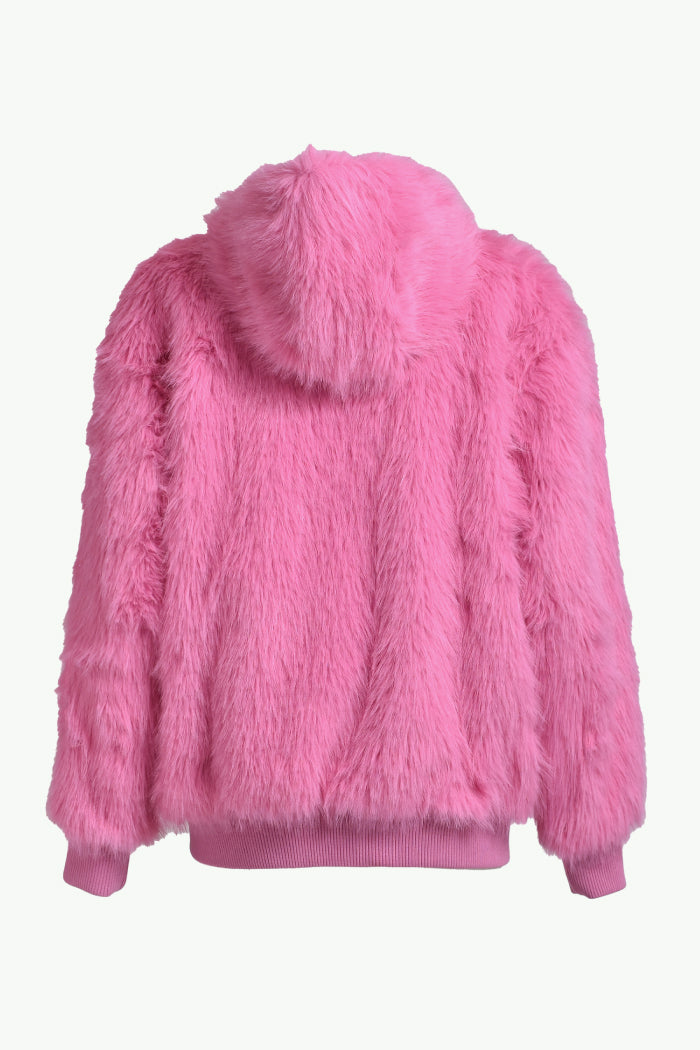 FUR JACKET / PNK