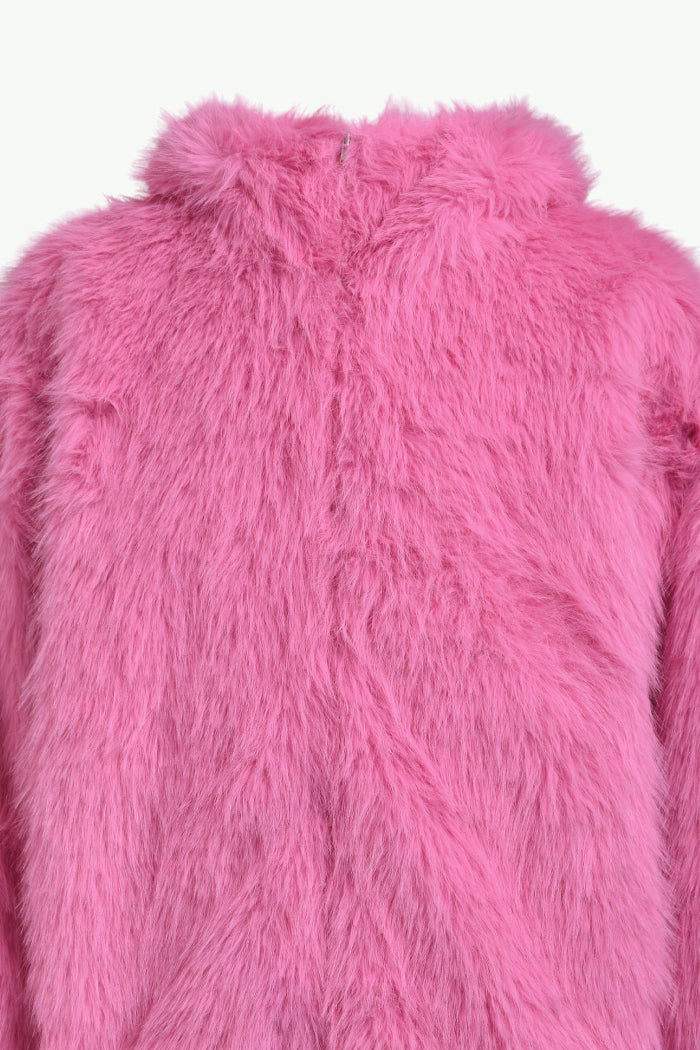 FUR JACKET / PNK