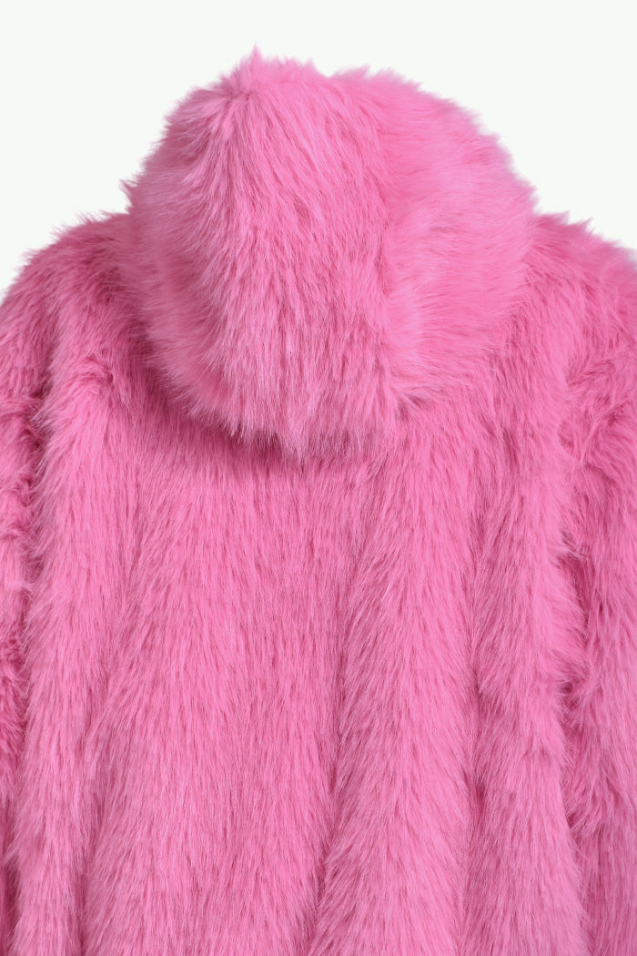 FUR JACKET / PNK