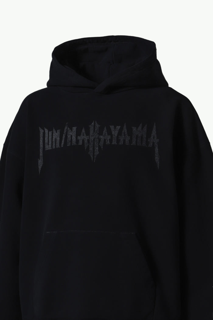 FLAME HOODIE / BLK