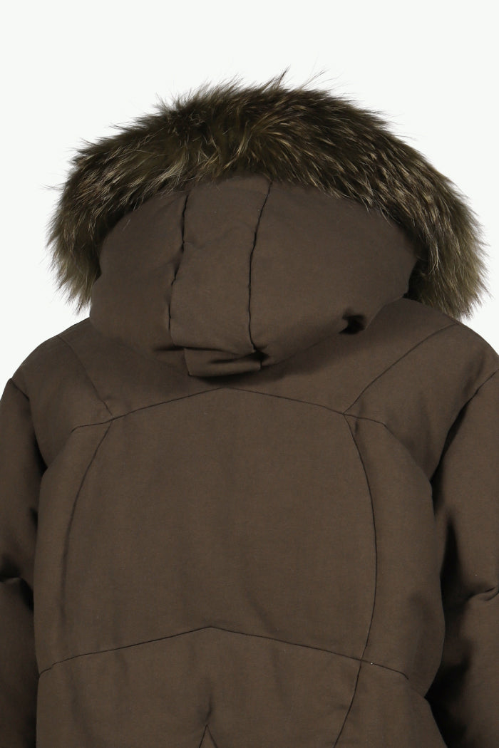 SLIDE FUR DOWN JACKET / DUST