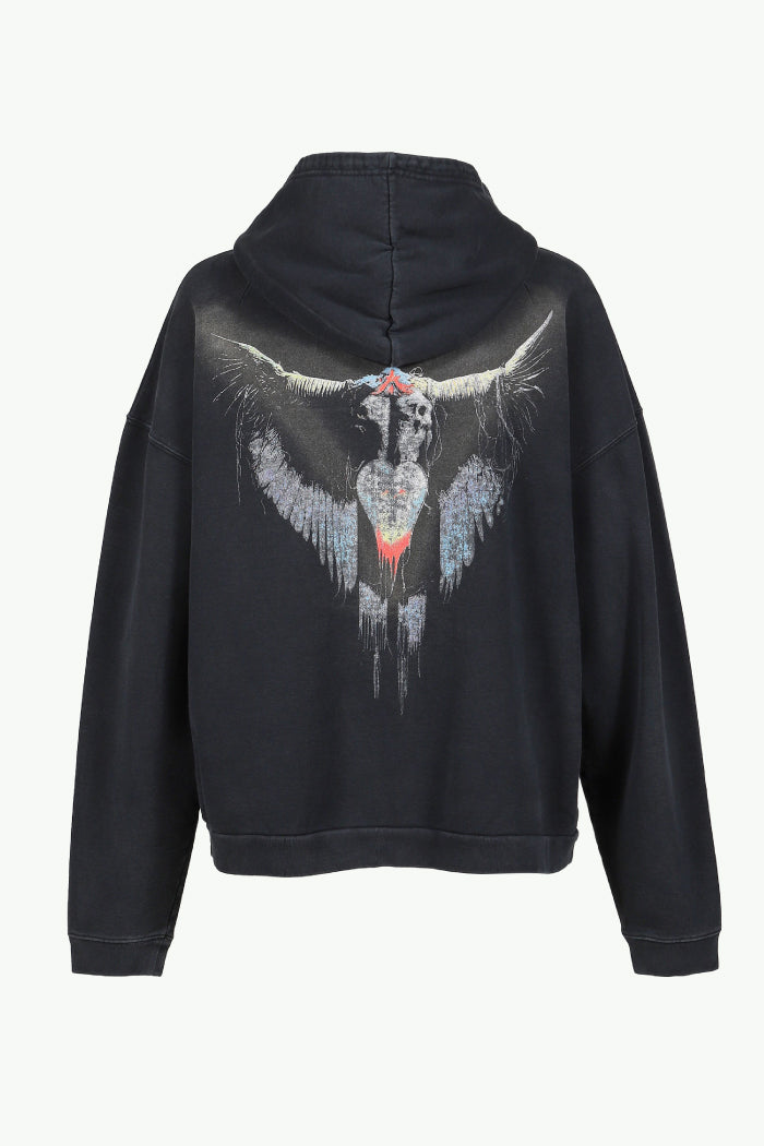 I.S.W.T ZIP HOODIE / BLK