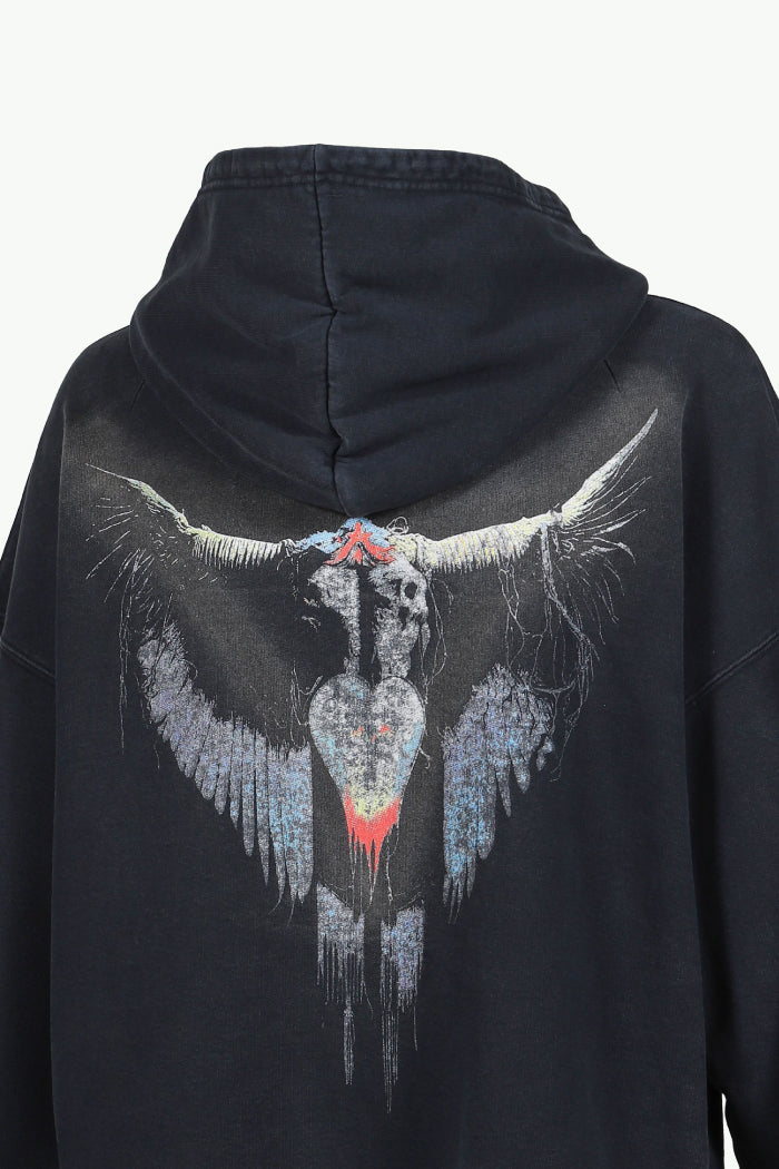 I.S.W.T ZIP HOODIE / BLK