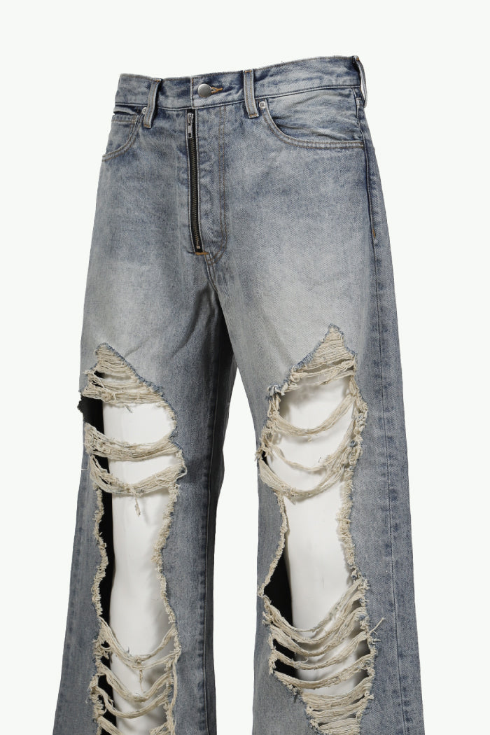 JN RIPPED DENIM / IND