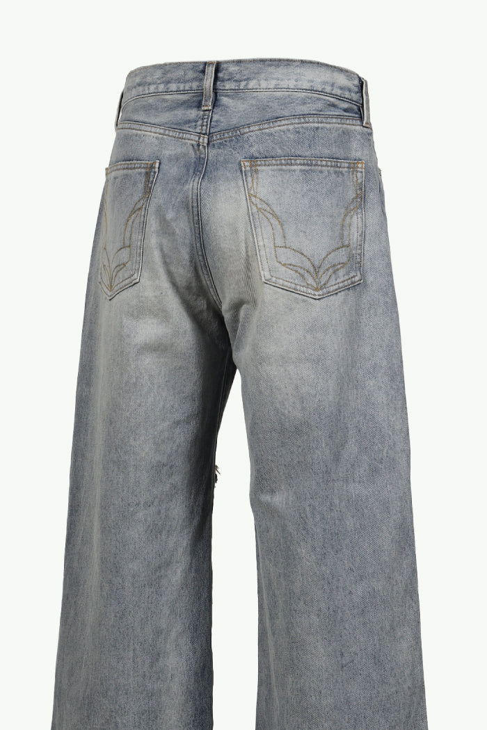 JN RIPPED DENIM / IND