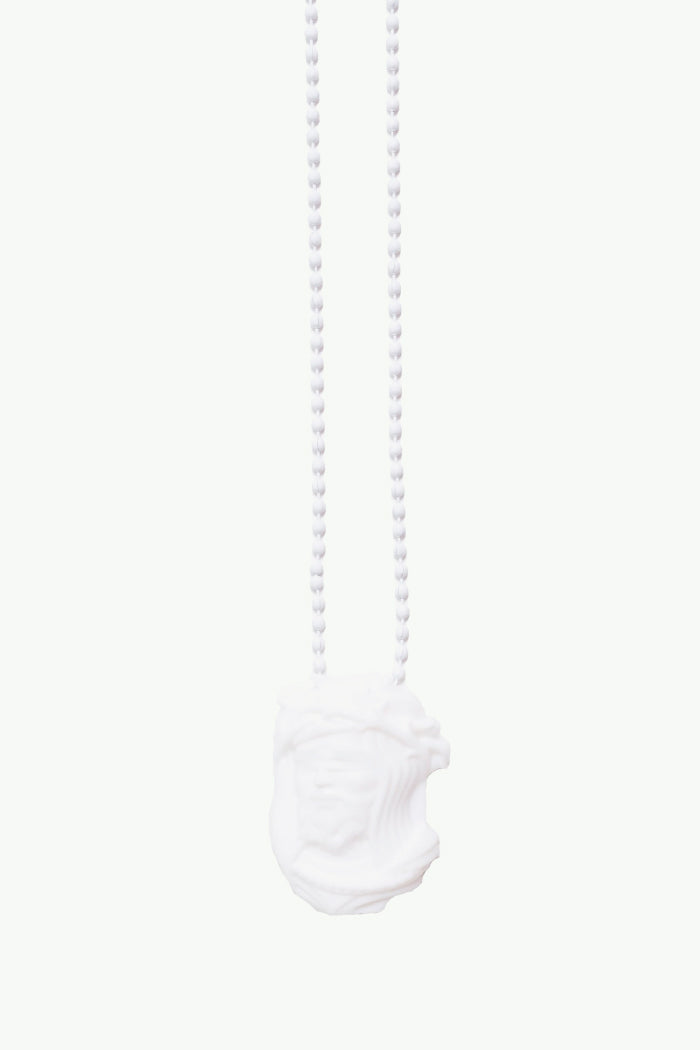 J + N NECKLACE / WHT