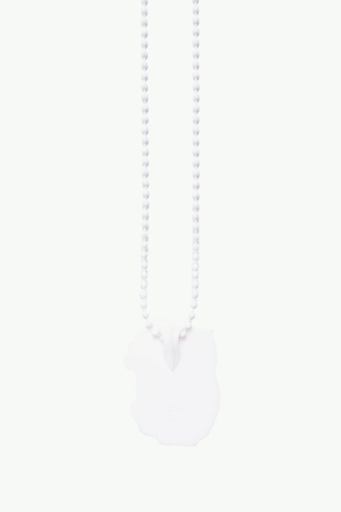 J + N NECKLACE / WHT