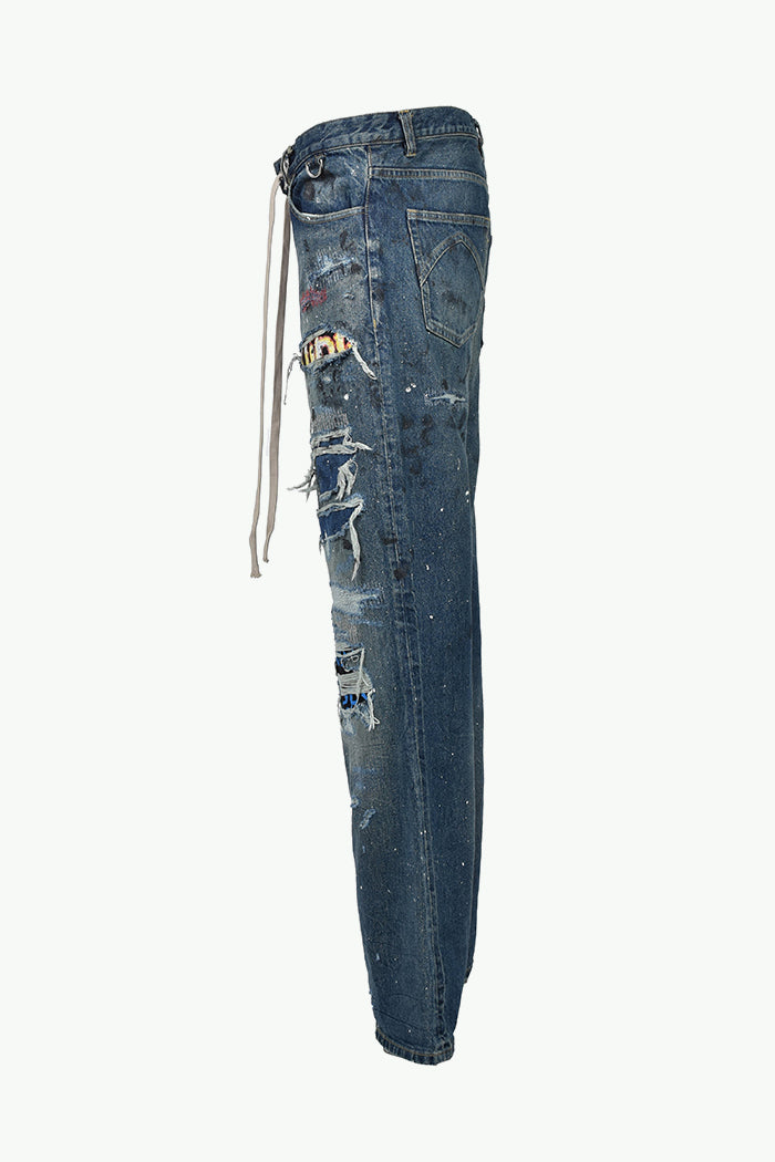 J/N×OVERDESIGN SLIDE DENIM PANTS / IND