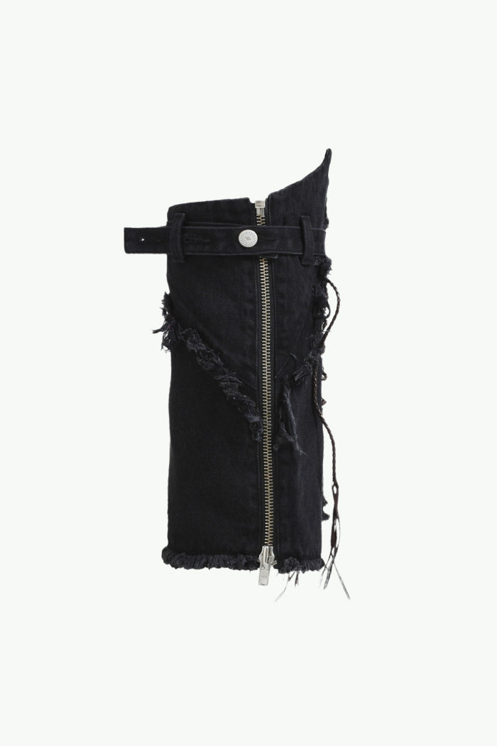 WESTERN LEG COVER / BLK