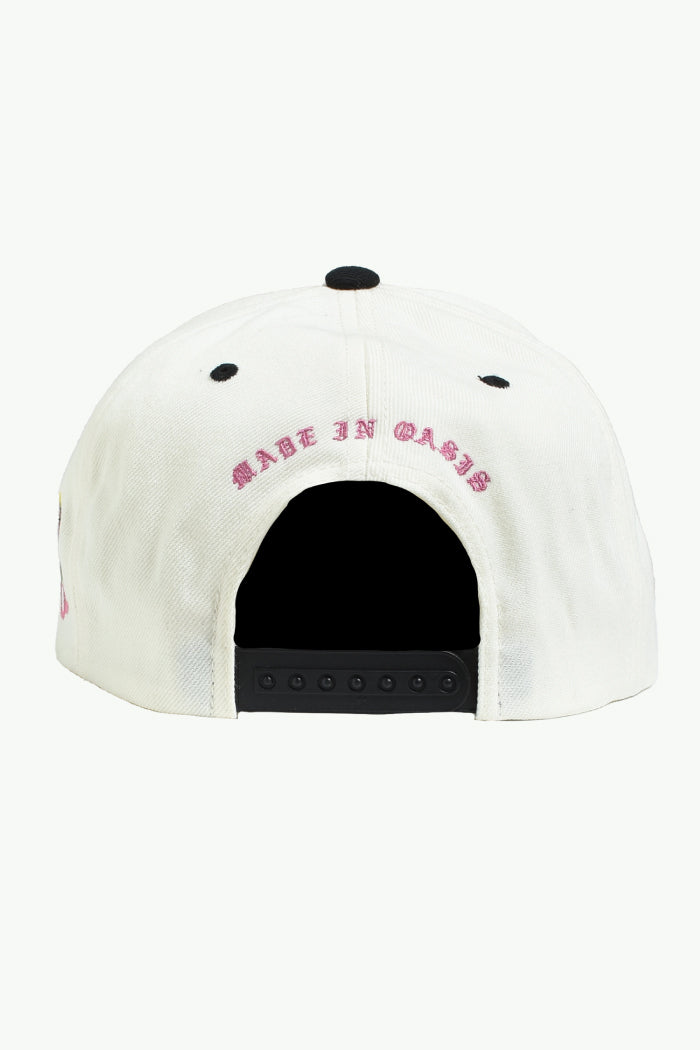 OASIS SNAPBACK / WHT BLK