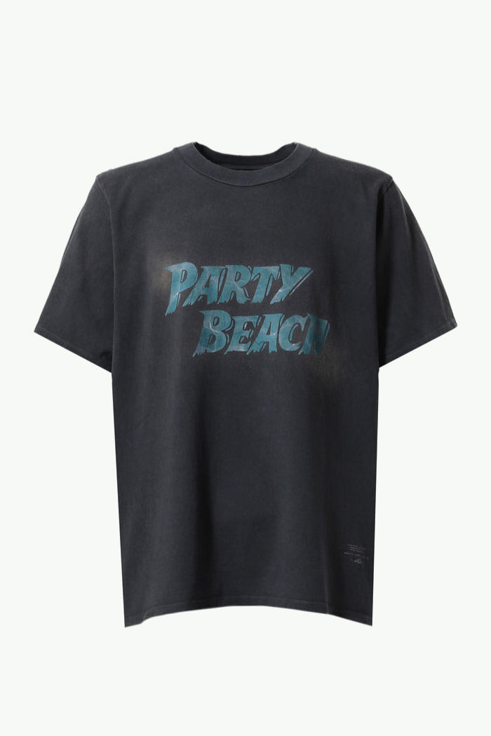 BEACH T-SHIRTS / BLK