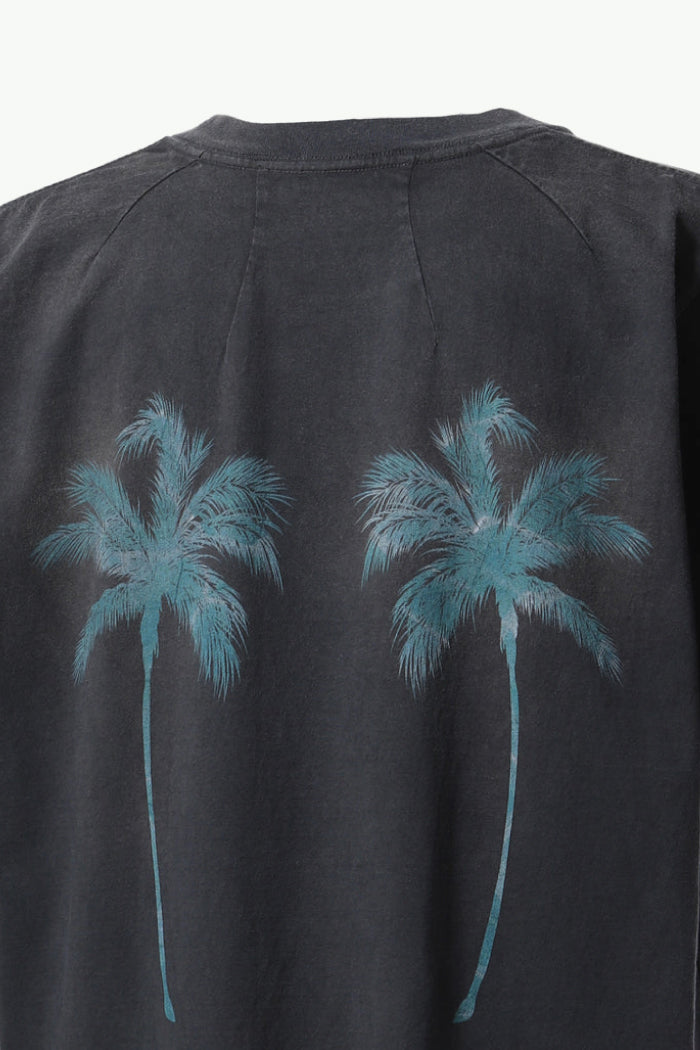 BEACH T-SHIRTS / BLK