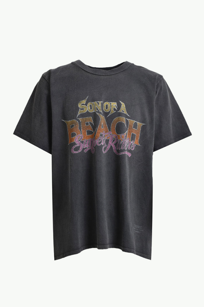 SURF CLUB T-SHIRTS / BLK