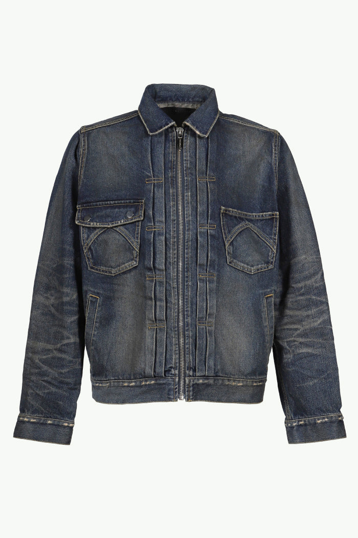 SLIDE DENIM JACKET / IND