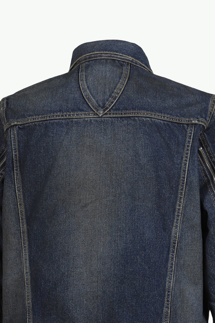 SLIDE DENIM JACKET / IND