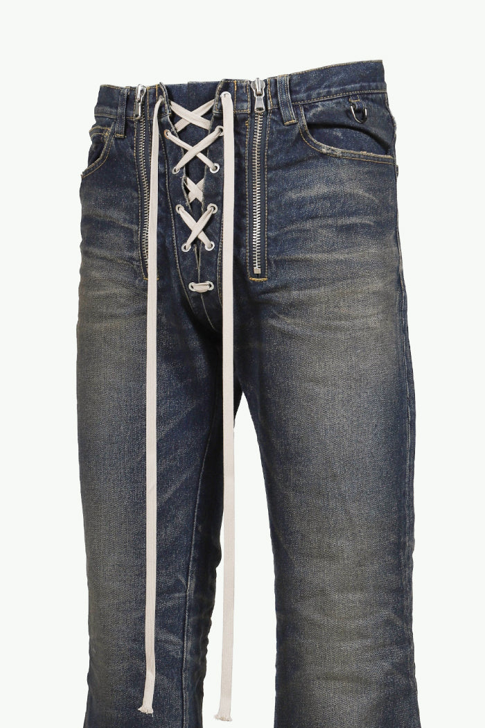 SLIDE DENIM PANTS / IND