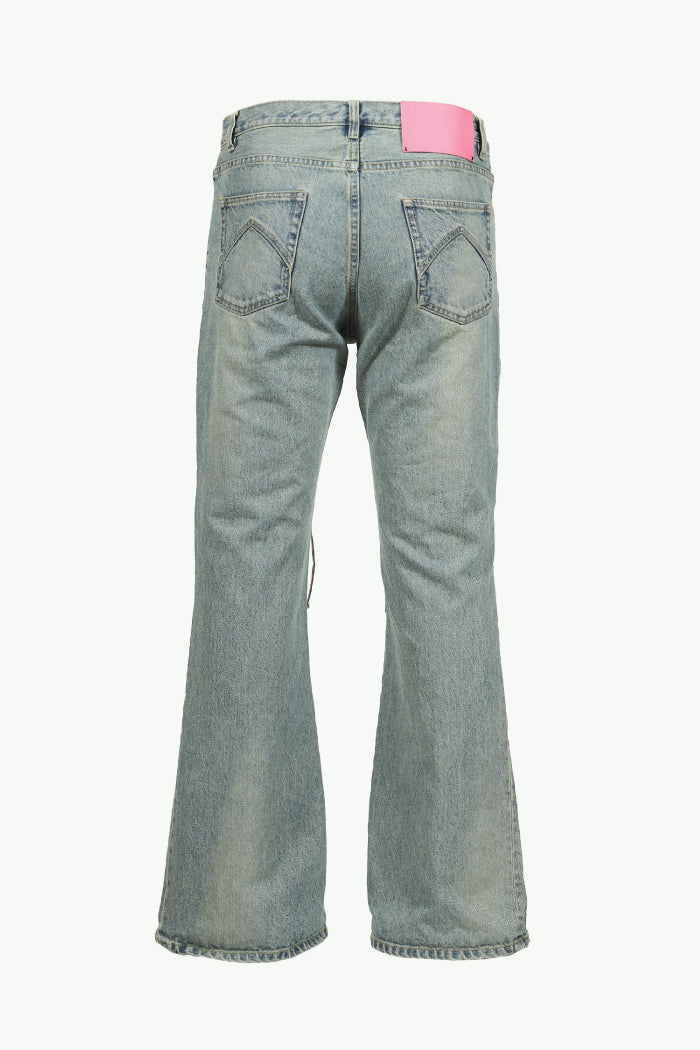 SLIDE DENIM PANTS / LT. IND