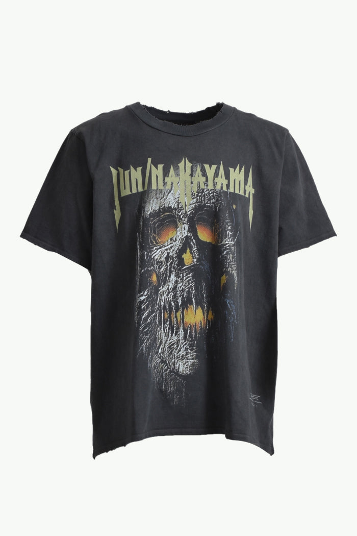 トップス junnakayama L JUN/NAKAYAMA ジュン ナカヤマ SS25 LIFEGUARD T-SHIRTS / BLK
