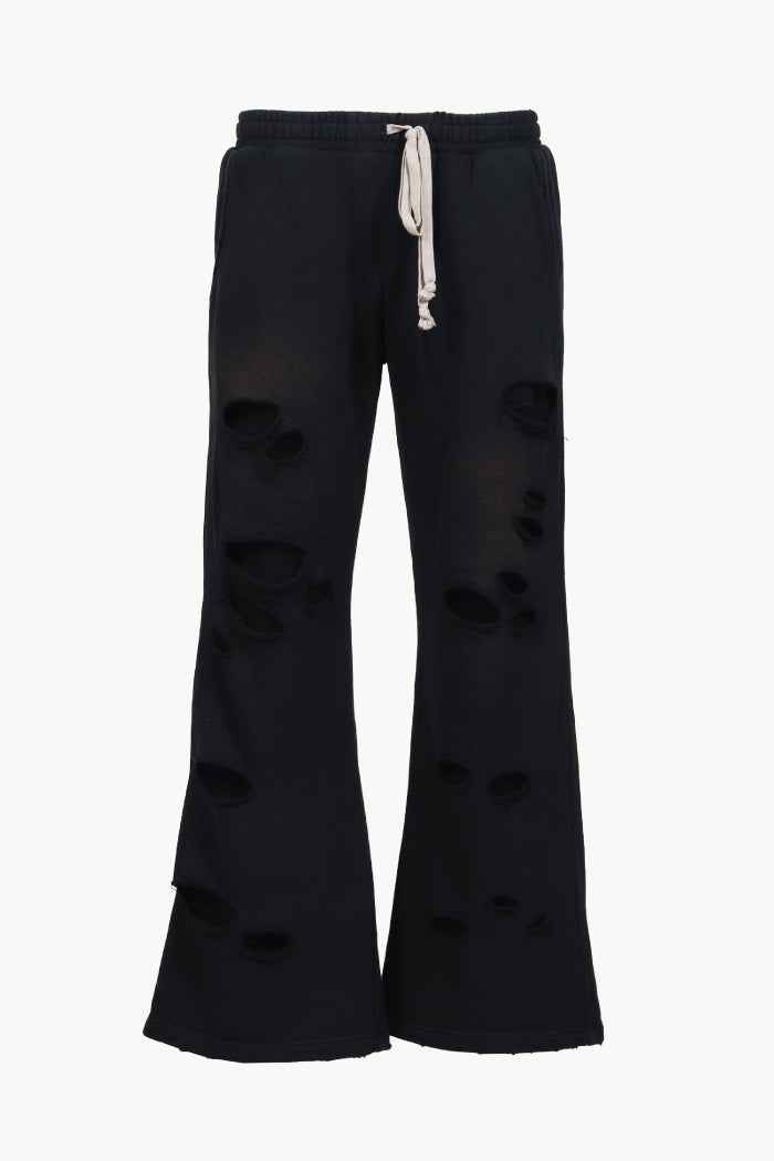 THERMAL LAYERED SWEAT PANTS / BLK