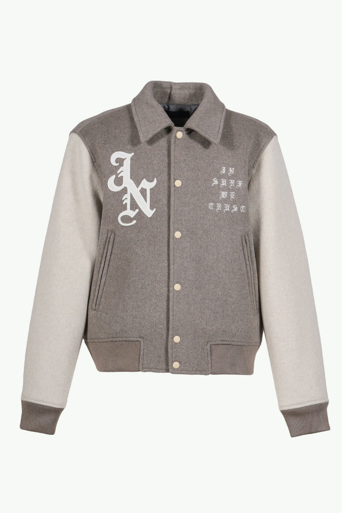 JN VARSITY JACKET / DUST