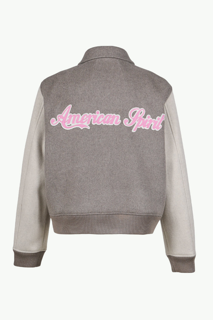 JN VARSITY JACKET / DUST