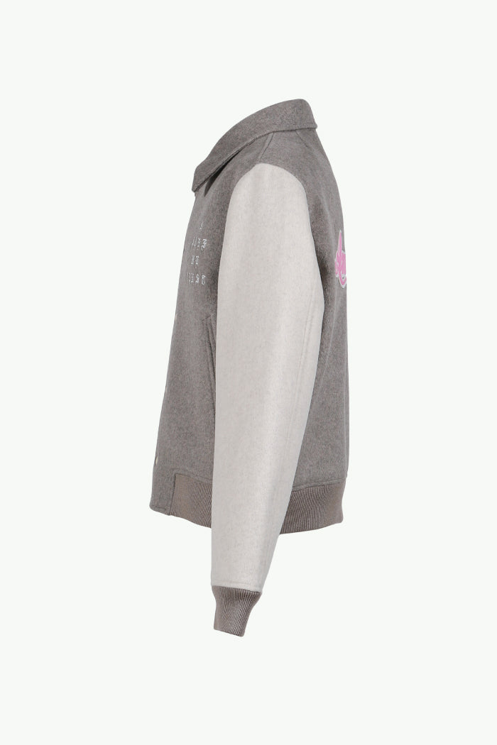 JN VARSITY JACKET / DUST