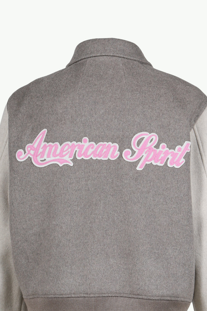 JN VARSITY JACKET / DUST