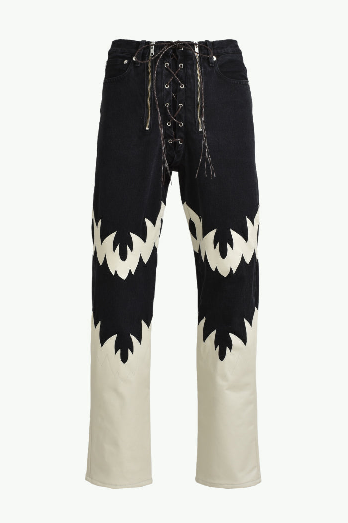 COWBOY PANTS / BLK