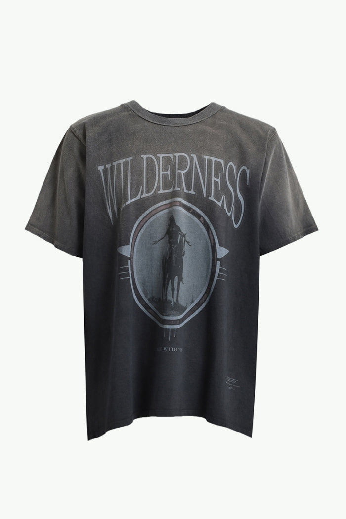 WILDNESS T-SHIRTS / BLK