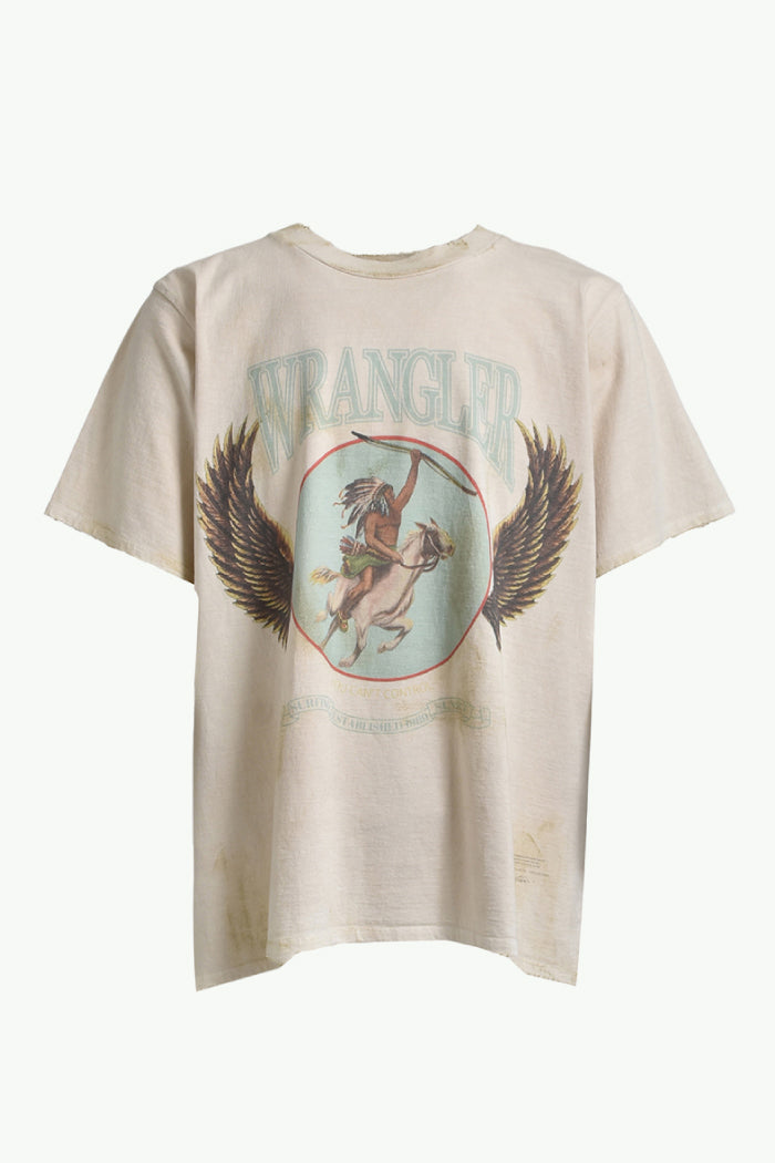 WRANGLER T-SHIRTS / VANILLA